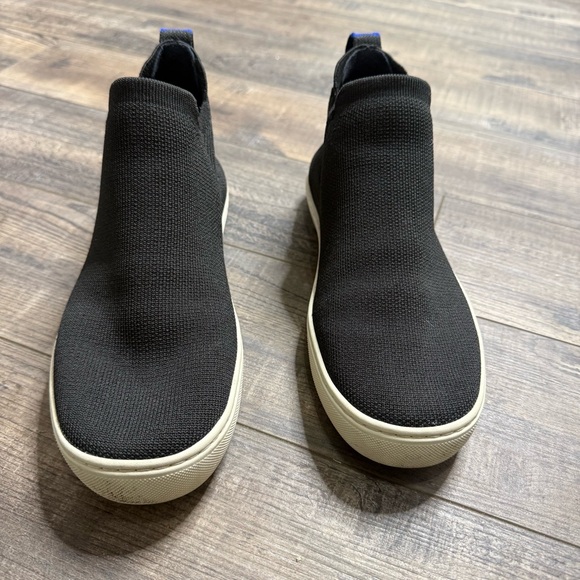 Rothy's Black Slip On Chelsea Boots Women's Size 7.5 - Picture 5 of 11